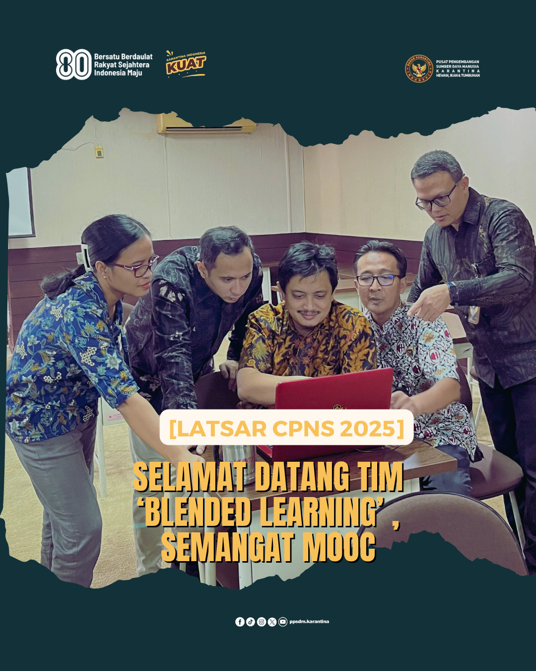 Selamat Datang Tim Blended Learning, Semangat MOOC